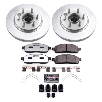 PowerStop® - Z36 Evolution Geomet® Plain Front Brake Kit
