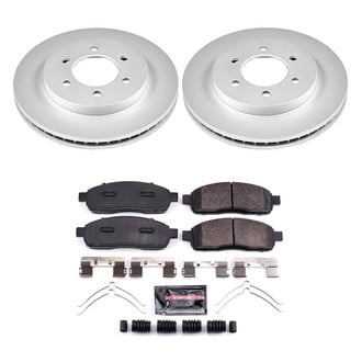 PowerStop® - Z23 Evolution Geomet® Plain Front Brake Kit