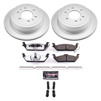 PowerStop® - Z36 Evolution Geomet® Plain Rear Brake Kit