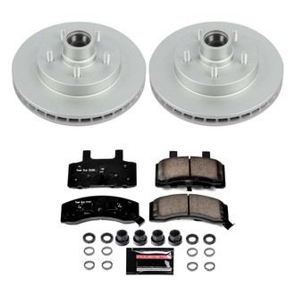 PowerStop® - Z23 Evolution Geomet® Plain Front Brake Kit