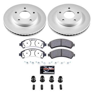 PowerStop® - Z36 Evolution Geomet® Plain Front Brake Kit