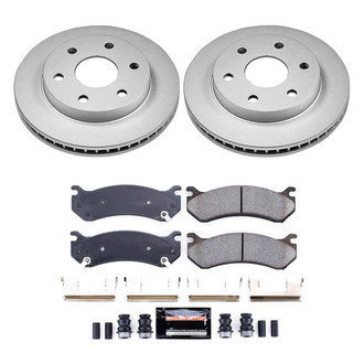 PowerStop® - Z23 Evolution Geomet® Plain Front Brake Kit