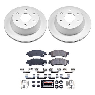 PowerStop® - Z23 Evolution Geomet® Plain Rear Brake Kit