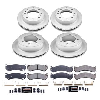 PowerStop® - Z23 Evolution Geomet® Plain Front and Rear Brake Kit