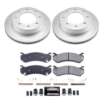 PowerStop® - Z23 Evolution Geomet® Plain Rear Brake Kit