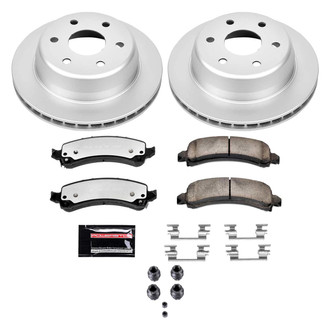 PowerStop® - Z36 Evolution Geomet® Plain Rear Brake Kit