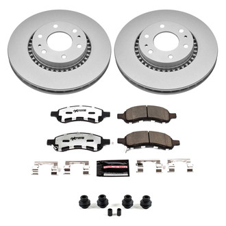 PowerStop® - Z36 Evolution Geomet® Plain Front Brake Kit