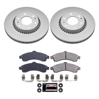 PowerStop® - Z23 Evolution Geomet® Plain Front Brake Kit