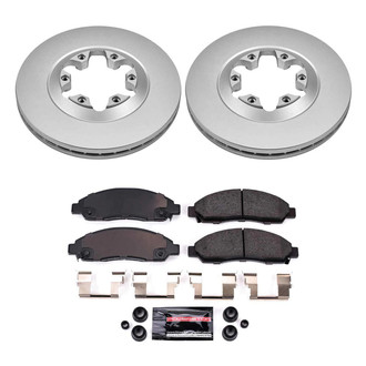 PowerStop® - Z23 Evolution Geomet® Plain Front Brake Kit