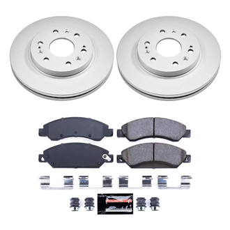 PowerStop® - Z23 Evolution Geomet® Plain Front Brake Kit