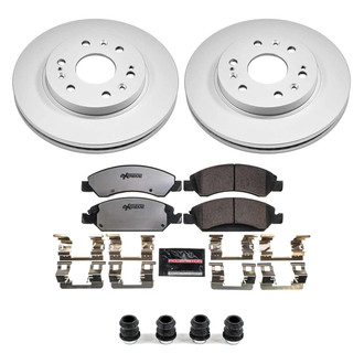 PowerStop® - Z36 Evolution Geomet® Plain Front Brake Kit