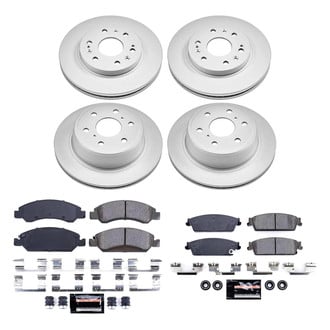 PowerStop® - Z23 Evolution Geomet® Plain Brake Kit