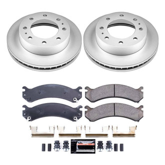 PowerStop® - Z23 Evolution Geomet® Plain Front Brake Kit