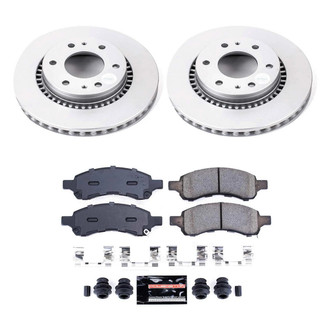 PowerStop® - Z23 Evolution Geomet® Plain Front Brake Kit