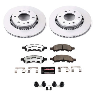 PowerStop® - Z36 Evolution Geomet® Plain Front Brake Kit
