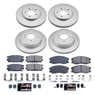 PowerStop® - Z23 Evolution Geomet® Plain Brake Kit