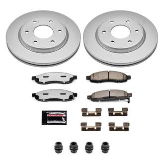 PowerStop® - Z36 Evolution Geomet® Plain Front Brake Kit