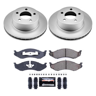 PowerStop® - Z23 Evolution Geomet® Plain Front Brake Kit