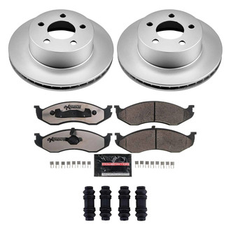 PowerStop® - Z36 Evolution Geomet® Plain Front Brake Kit