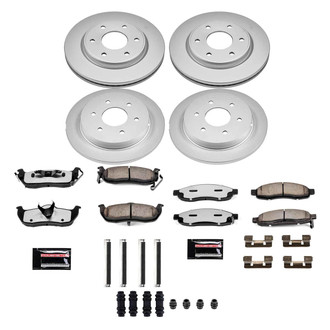 PowerStop® - Z36 Evolution Geomet® Plain Brake Kit