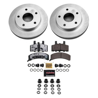 PowerStop® - Z36 Evolution Geomet® Plain Front Brake Kit