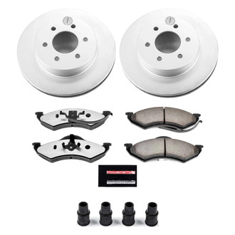 PowerStop® - Z36 Evolution Geomet® Plain Front Brake Kit