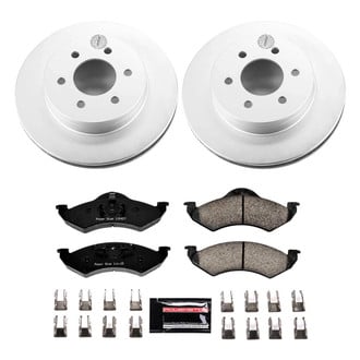 PowerStop® - Z23 Evolution Geomet® Plain Front Brake Kit