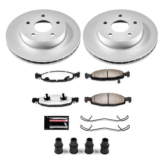PowerStop® - Z36 Evolution Geomet® Plain Front Brake Kit