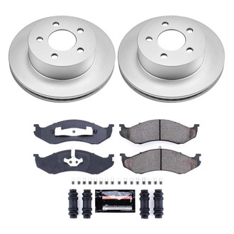 PowerStop® - Z23 Evolution Geomet® Plain Front Brake Kit