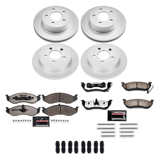 PowerStop® - Z36 Evolution Geomet® Plain Brake Kit