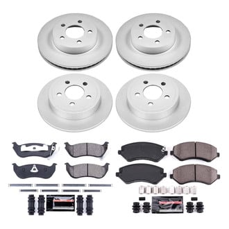 PowerStop® - Z23 Evolution Geomet® Plain Front and Rear Brake Kit