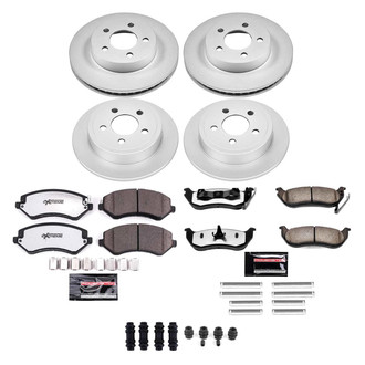 PowerStop® - Z36 Evolution Geomet® Plain Brake Kit