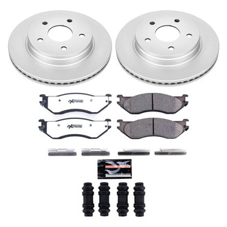 PowerStop® - Z36 Evolution Geomet® Plain Front Brake Kit