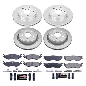 PowerStop® - Z23 Evolution Geomet® Plain Brake Kit