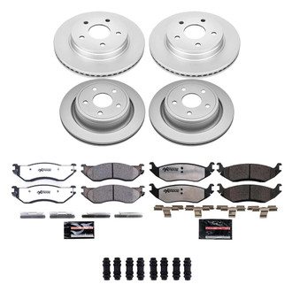 PowerStop® - Z36 Evolution Geomet® Plain Brake Kit