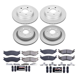 PowerStop® - Z23 Evolution Geomet® Plain Brake Kit