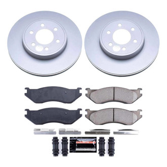 PowerStop® - Z23 Evolution Geomet® Plain Front Brake Kit