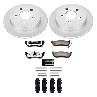 PowerStop® CPK2197-36 - Z36 Evolution Geomet® Plain Rear Brake Kit