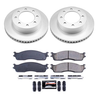 PowerStop® - Z23 Evolution Geomet® Plain Front Brake Kit