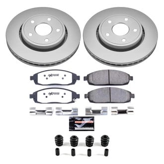PowerStop® - Z36 Evolution Geomet® Plain Front Brake Kit