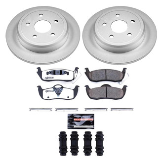 PowerStop® - Z36 Evolution Geomet® Plain Rear Brake Kit
