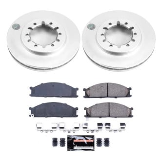 PowerStop® - Z23 Evolution Geomet® Plain Front Brake Kit