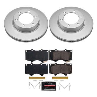 PowerStop® - Z23 Evolution Geomet® Plain Front Brake Kit