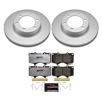 PowerStop® - Z36 Evolution Geomet® Plain Front Brake Kit