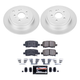 PowerStop® - Z23 Evolution Geomet® Plain Rear Brake Kit