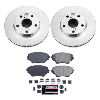 PowerStop® - Z23 Evolution Geomet® Plain Front Brake Kit