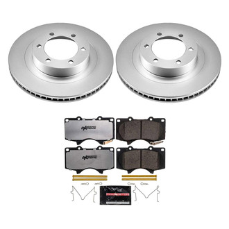 PowerStop® - Z36 Evolution Geomet® Plain Front Brake Kit