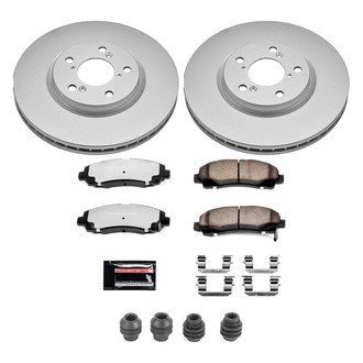 PowerStop® - Z36 Evolution Geomet® Plain Front Brake Kit