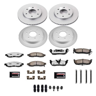 PowerStop® - Z36 Evolution Geomet® Plain Brake Kit