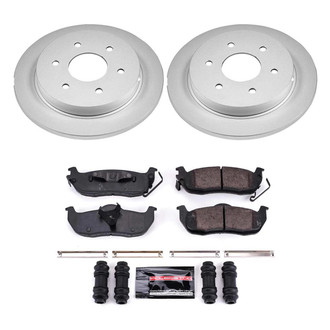 PowerStop® - Z23 Evolution Geomet® Plain Rear Brake Kit